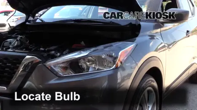 2019 Nissan Kicks S 1.6L 4 Cyl. Éclairage Feu clignotant avant (remplacer l'ampoule)